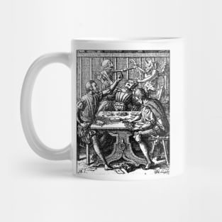 The Gambler, the Dance of Death - Hans Holbein Mug